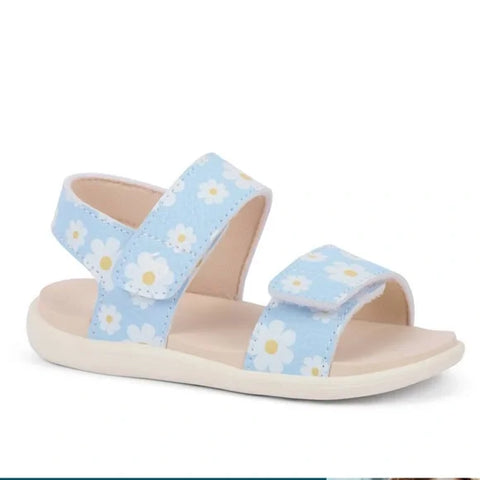 See Kai Run Girl's Blue Floral Basics Toddler Jaylen Sandals  | See Kai Run In Lebanon