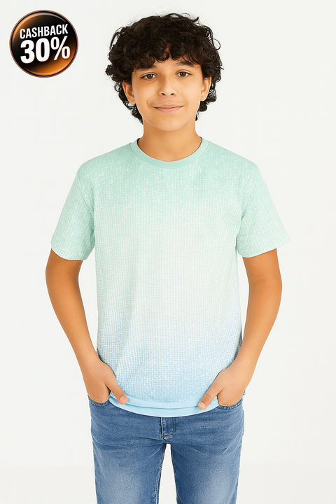 Univibe Boy's Ledley Dot Print Jersey Crew T-shirt |Univibe In Lebanon