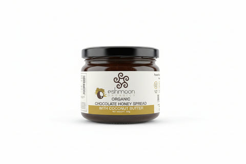 Eshmoon Organics Chocolate Honey Spread With Coconut Butter 330g|Eshmoon In Lebanon