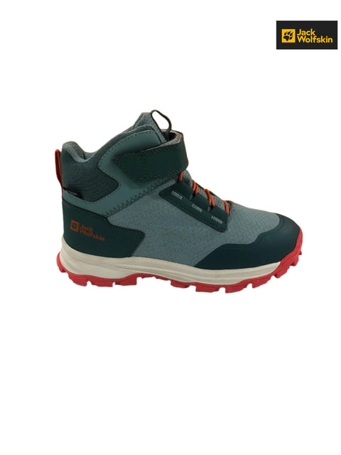 Jack Wolfskin Girl's Green Cyrox Texapore Mid K Sneakers |Jack Wolfskin in Lebanon