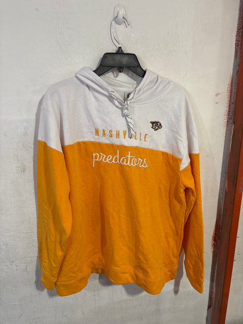 NHL  Men's Orange/Black "Nashville Predators " Printed  Hoodies    | NHL in Lebanon