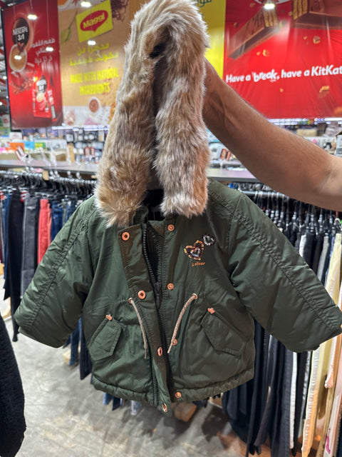 S.Oliver Baby Girl Dark Green Jacket | S.Oliver In Lebanon
