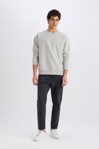 LeGer Men's Grey Long-Sleeve Sweatshirt |LeGer in Lebanon