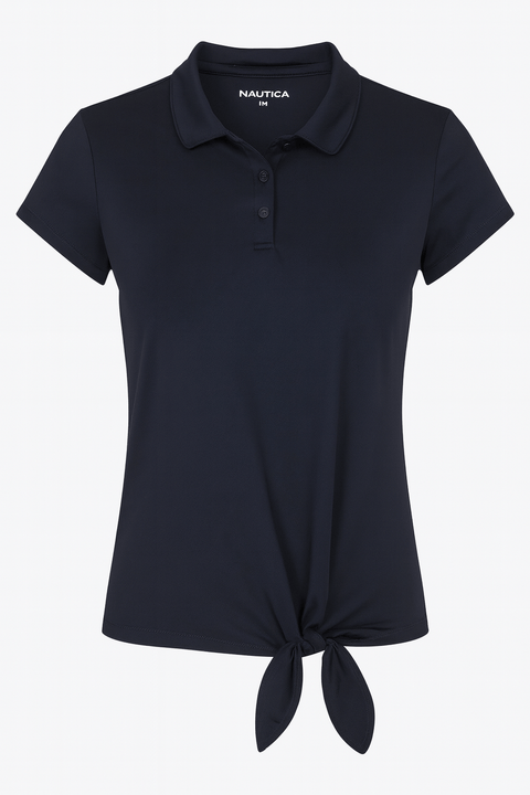 Nautica Girl's Navy T-Shirt AMZ223