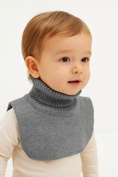 Sinsay Fox & Bunny Baby Boy's Light Grey Infinity Scarf | Sinsay In Lebanon