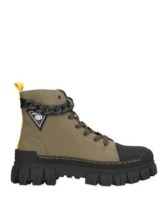 Dockers By Gerli Women's Khaki Green & Black Lace-up Boot | Dockers By Gerli In Lebanon