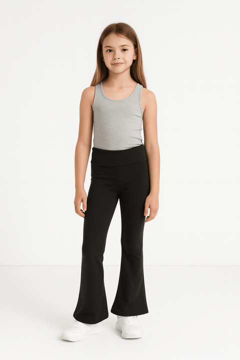 Art Class Girl's Dark Grey Wide Leg Pant | Art Class In Lebanon