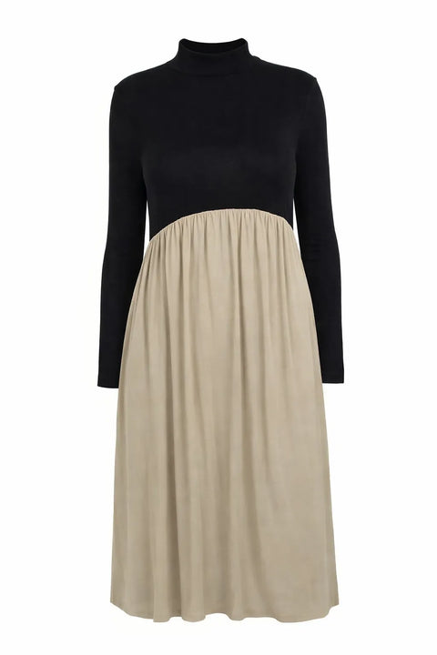 Zara Women's Multicolor Long-Sleeve Dress | Zara In Lebanon