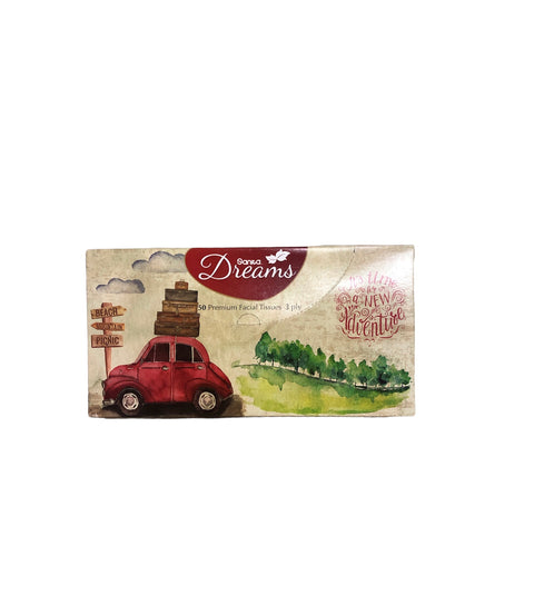 Sanita Dream Premium Facial Tissues 50 Sheets