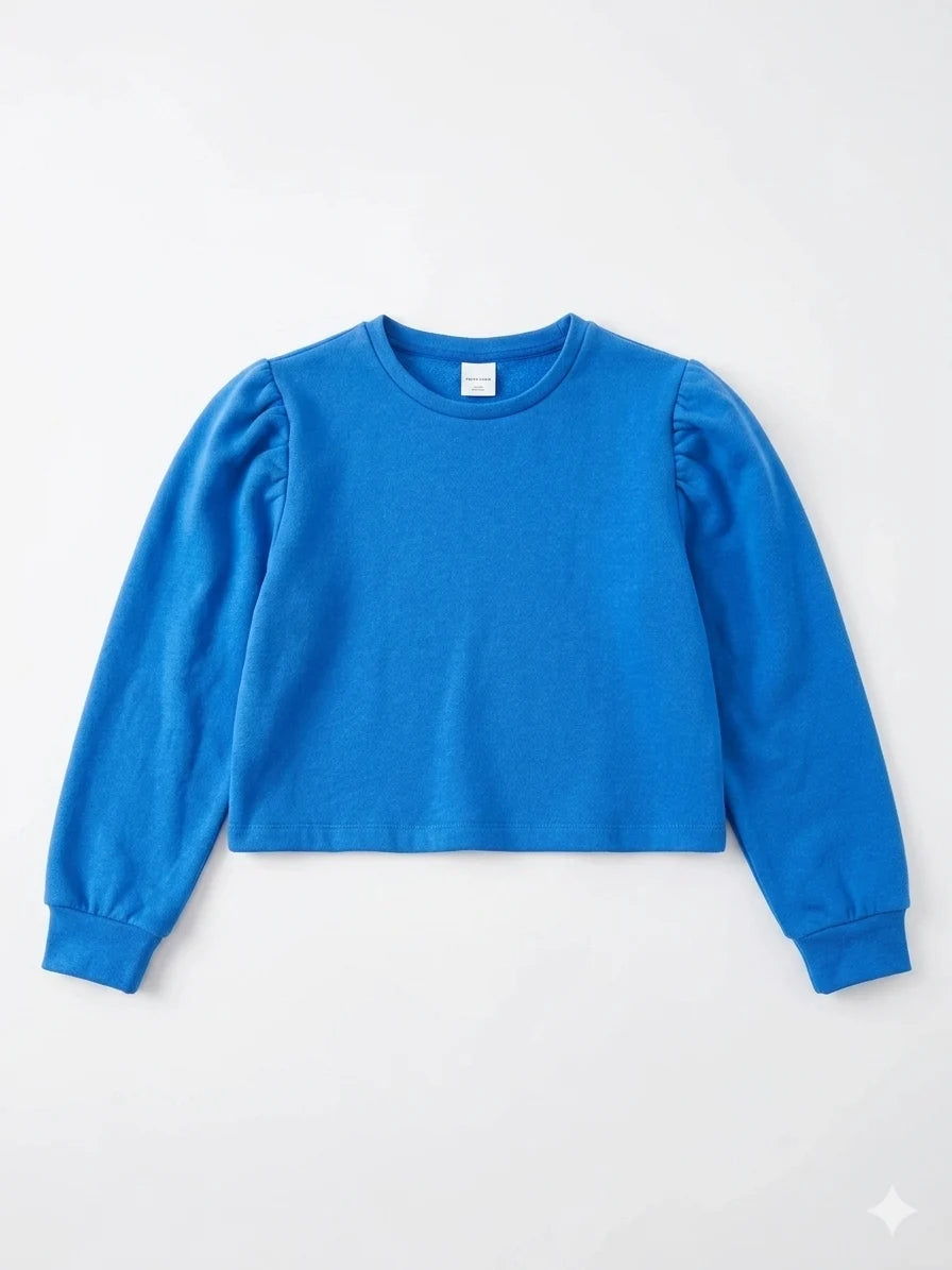 Zara Girl's Blue Plain Blouse | Zara In Lebanon