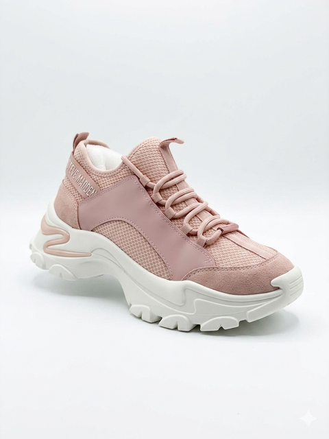 Steve Madden Women's Dusty Pink Medusa Sneaker | Steve Madden In Lebanon