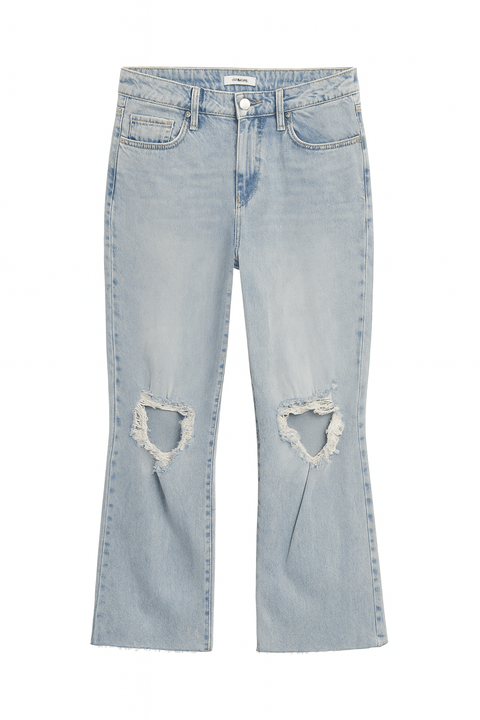 Forever 21 Women's Light Blue Ripped Jeans | Forever 21 In Lebanon