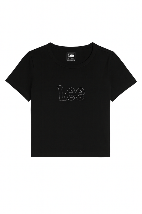 Lee Women's Black Logo T-Shirt | Lee In Lebanon