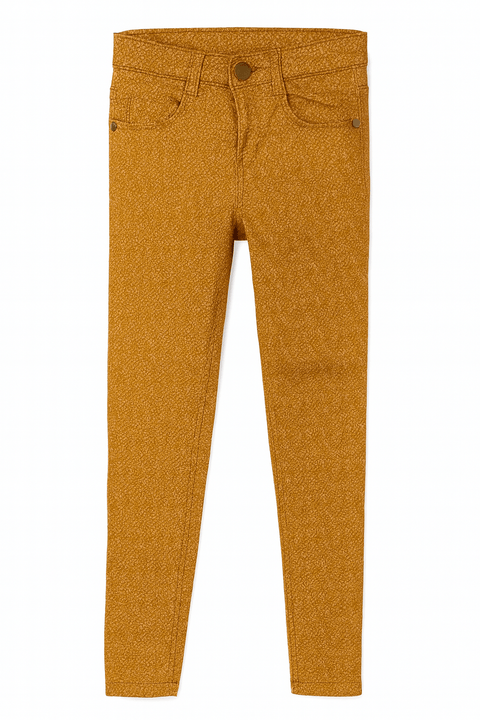 POMPdeLUX Girl's Orange Straight Pants |POMPdeLUX in Lebanon