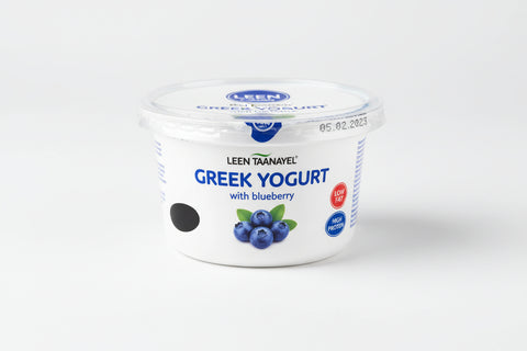 Leen Taanayel Blue Berry Greek Yougart Low Fat 150g|Leen Taanayel  In Lebanon