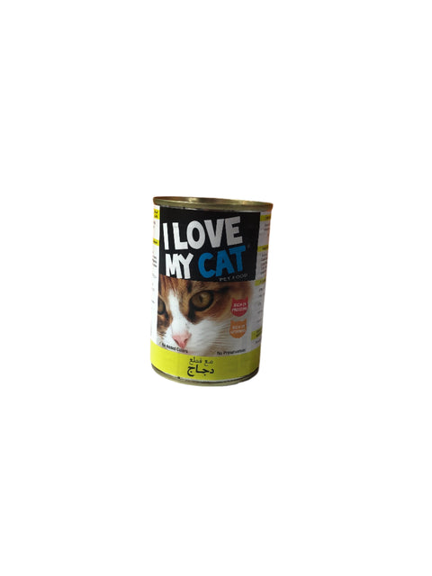 I Love My Cat Chicken Chunks Cats' Food 415g