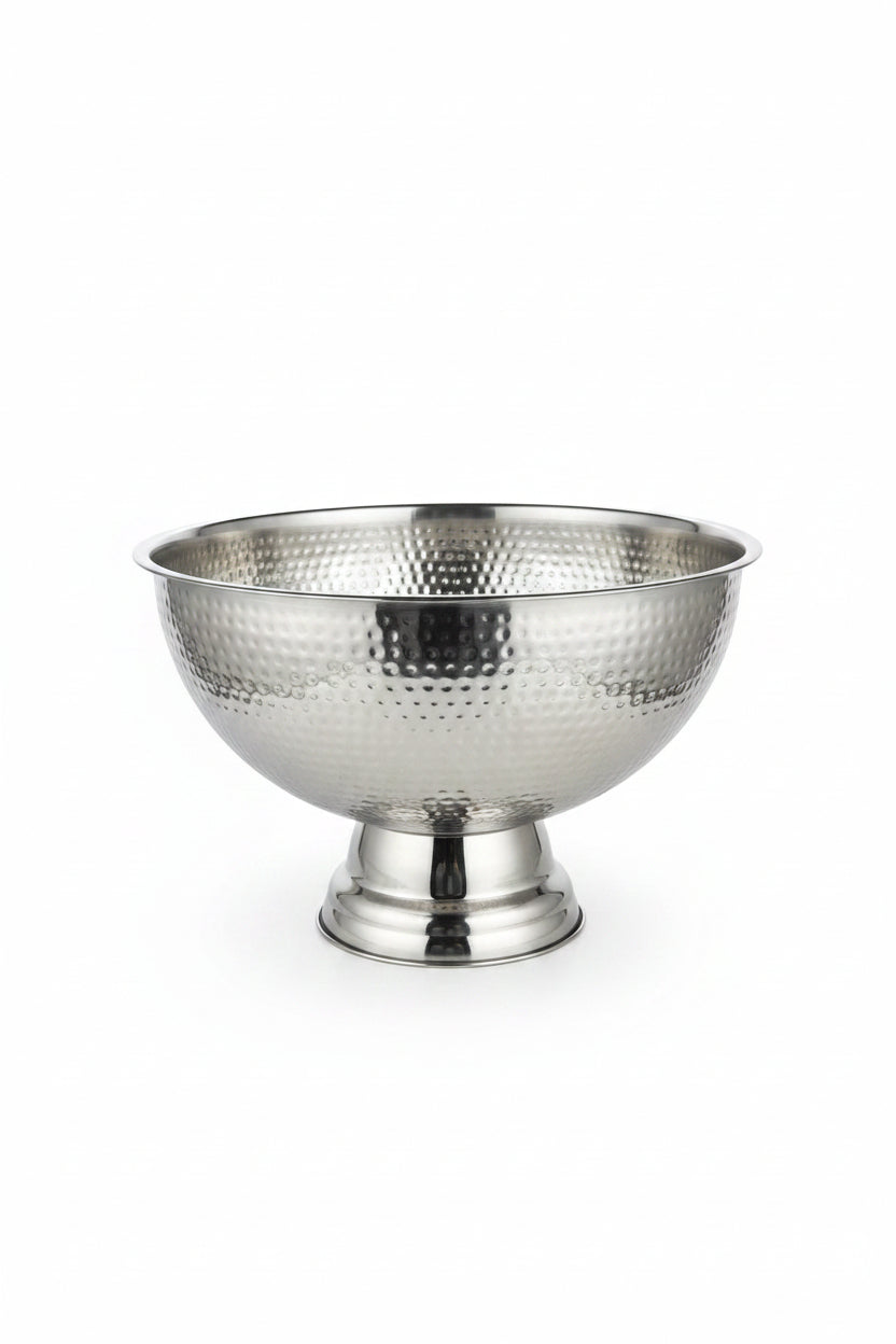 Lucky Tiger Hammered Champagne Bowl(16463)