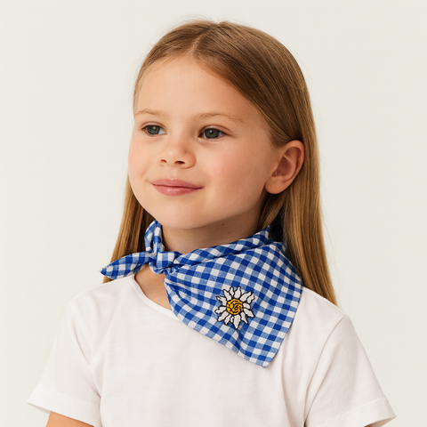 Oktoberfest Girl's  Blue Neck Foulard | Oktoberfest in Lebanon