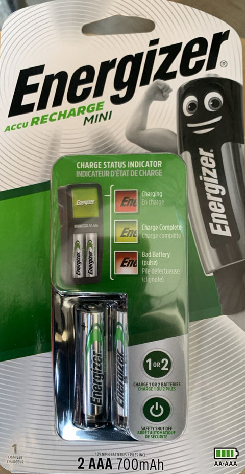 Energizer Accu Recharge MINI 2 AAA 700mAh | Energizer In Lebanon