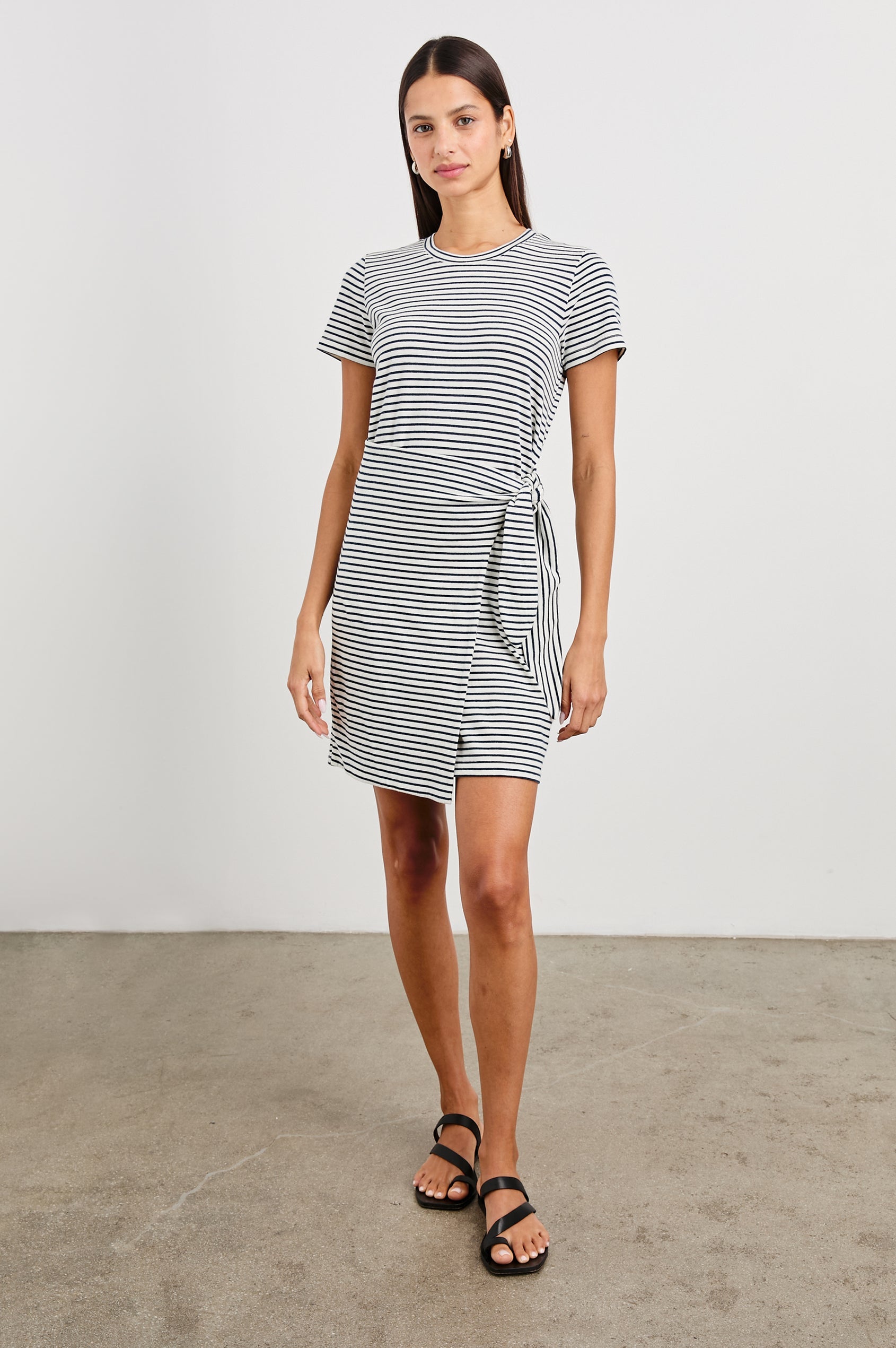 Rails Women's White & Navy Striped Edie Dress | Rails In Lebanon