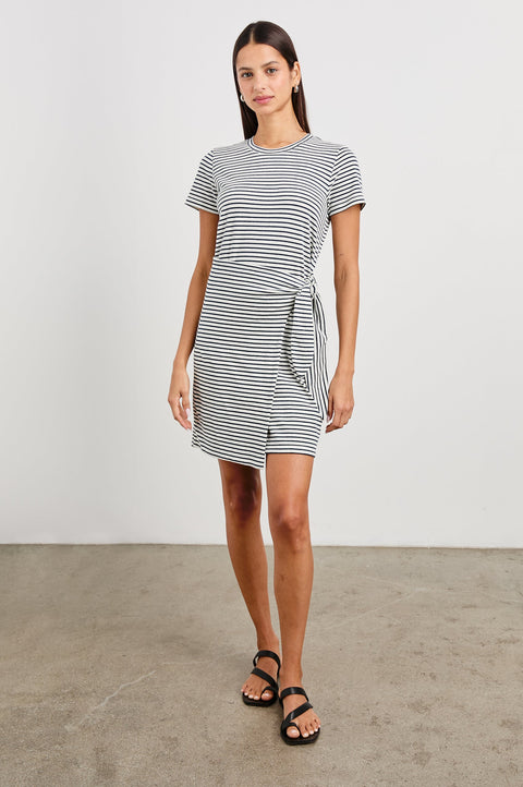 Rails Women's White & Navy Striped Edie Dress | Rails In Lebanon