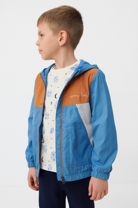 Reserved Boy's Blue Hooded Jacket | Reserved In Lebanon