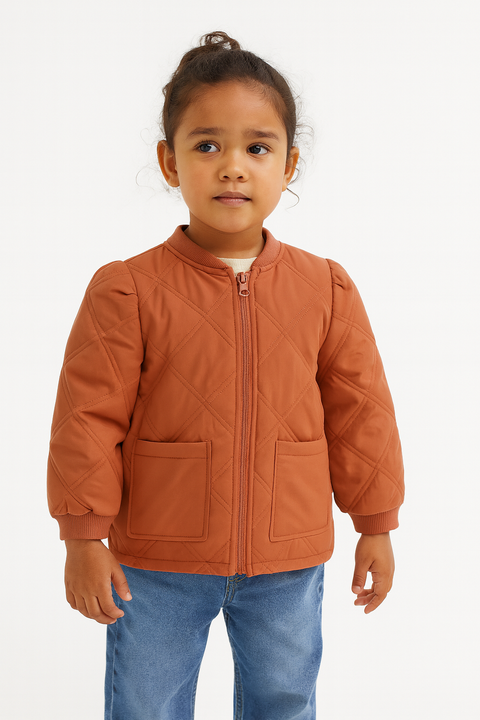 POMPdeLUX Girl's Brick Puffer Jacket  |POMPdeLUX in Lebanon