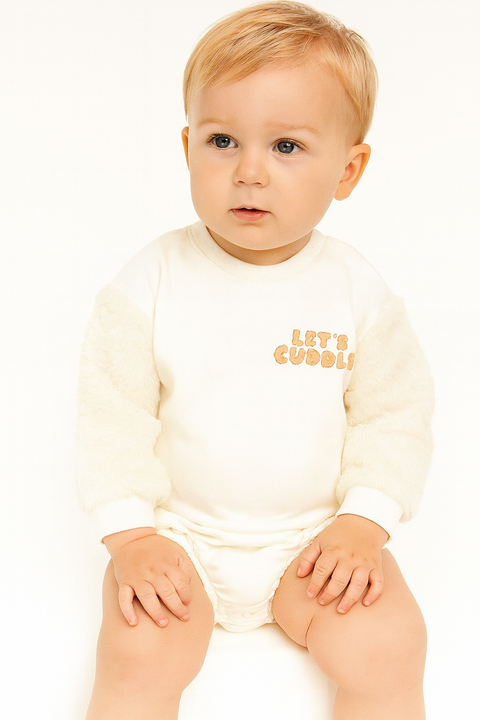 Sinsay Fox & Bunny Baby Boy's Off-White Bodysuit | Sinsay In Lebanon