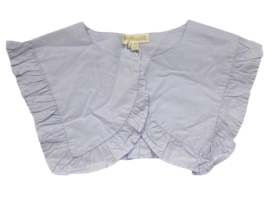 POMPdeLUX Girl's Baby Blue Organic Collar | POMPdeLUX In Lebanon