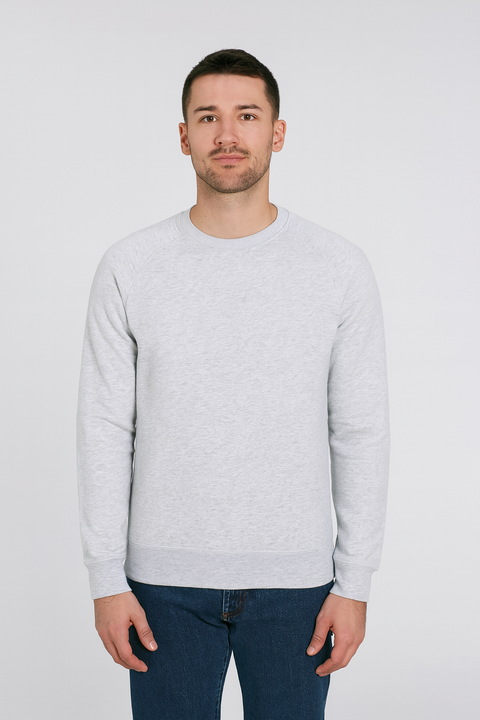 Alternative Men's Light Grey Long Sleeve Sweatshirt| Alternative In Lebanon