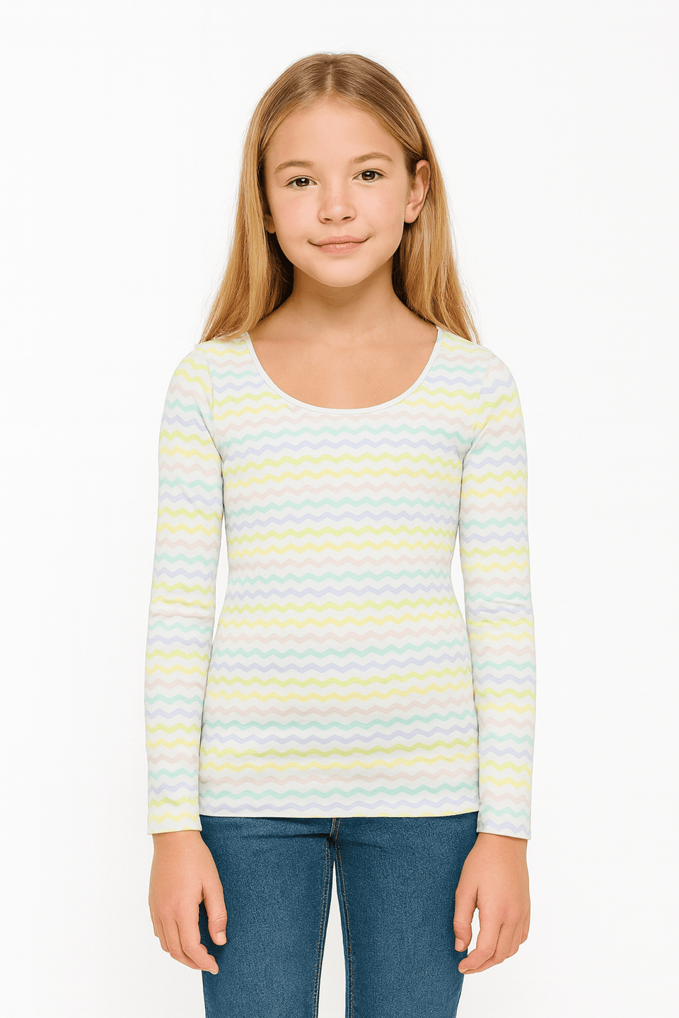 Max & Olivia Girl's Multicolor T-shirt ABFK1792