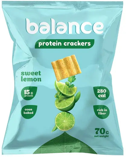 Balance Protein Cracks with Sweet Lemon Flavor 70g | Balance In Lebanon