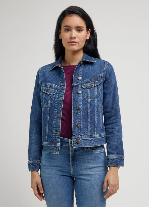 Lee Women's Navy Denim Jacket | Lee In Lebanon