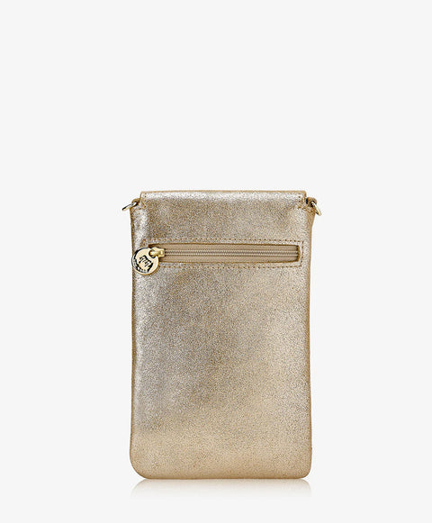 Gigi New York Women's Gold Emmie Phone Crossbody|Gigi New York In Lebanon