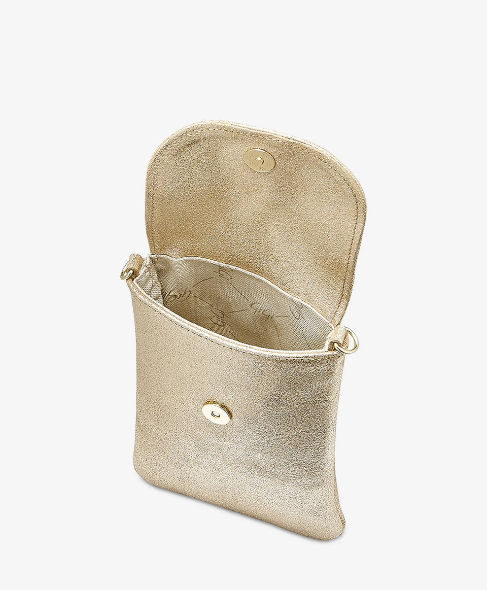Gigi New York Women's Gold Emmie Phone Crossbody|Gigi New York In Lebanon
