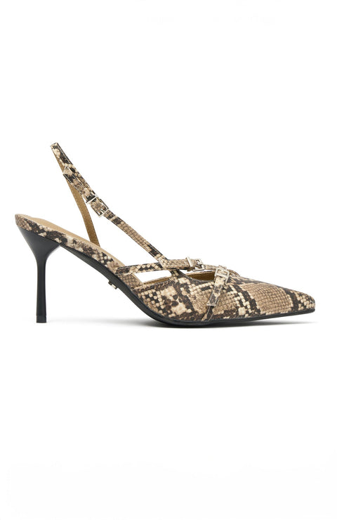 Arezzo Women's Snake End Game Heels    |  Arezzo in Lebanon