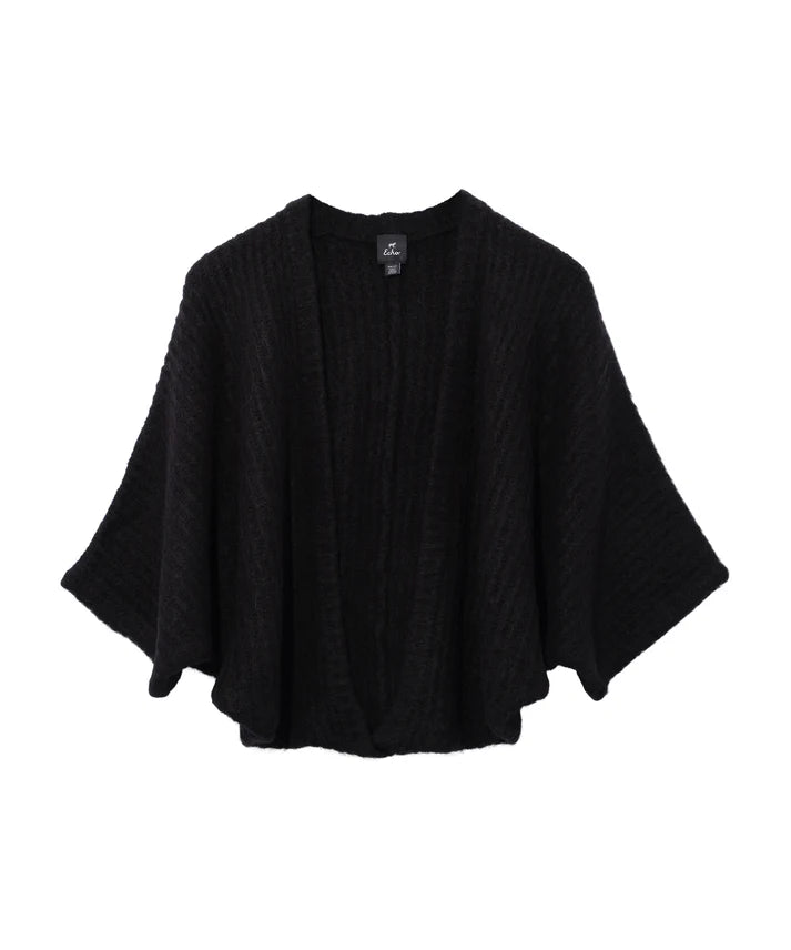 Echo Women's Black Lofty Cocoon Cardigan | Echo in Lebanon