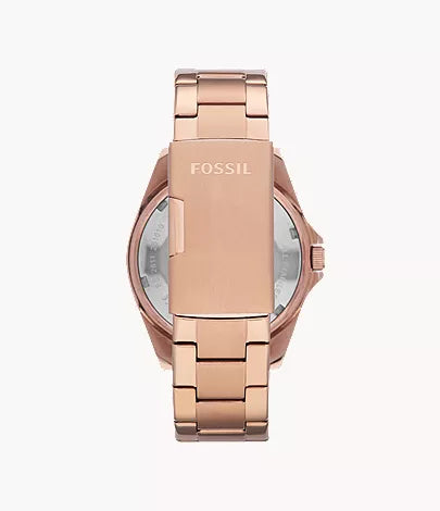 Fossil  Women's  Rose Gold-Tone Riley Multifunction Stainless Steel Watch |Fossil in Lebanon