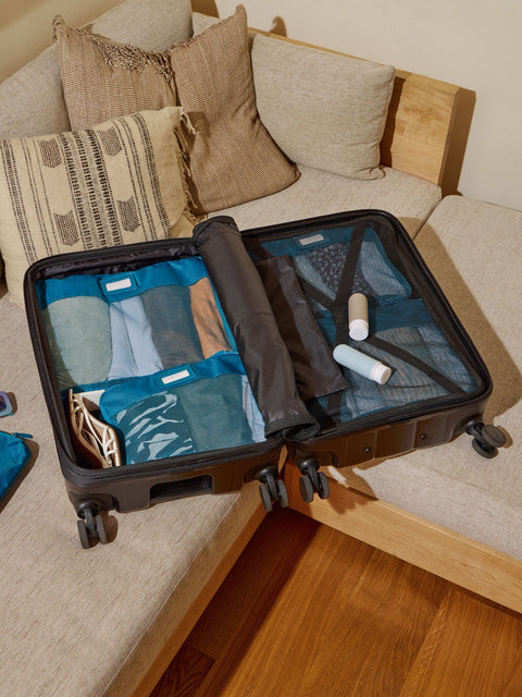 Calpak Black Evry Medium Luggage |Calpak In Lebanon