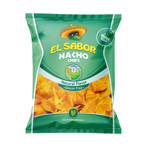 Elsabor Nacho Natural Green Chips 100g | Elsabor In Lebanon