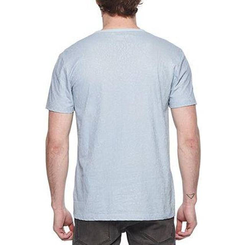 Elevenparis Men's Baby Blue T-Shirt ABF817 shr(me4,me7,18)