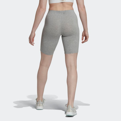 Adidas Women's Grey Essentials 3-Stripes Bike Short | Adidas In Lebanon