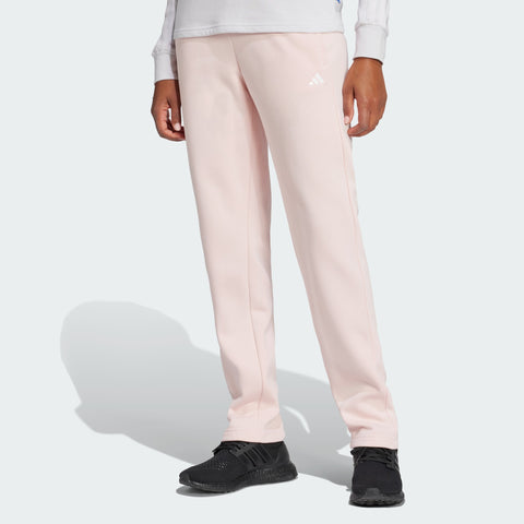 Adidas Women's Light Pink Essentials Logo Feel Cozy Sweatpants | Adidas In Lebanon