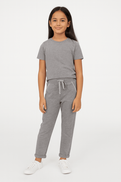 Terranova Girl's Grey Slim Pants | Terranova In Lebanon