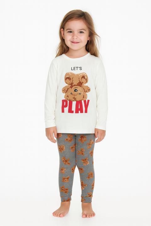 Terranova Girl's Multicolor Pajama Set  | Terranova In Lebanon