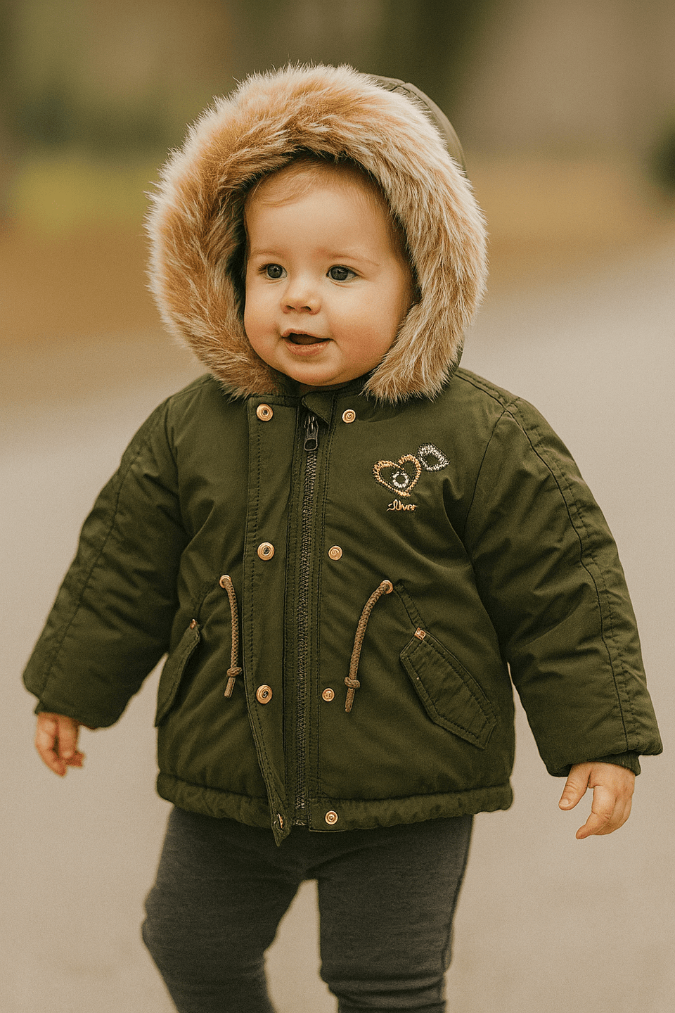 S.Oliver Baby Girl Dark Green Jacket | S.Oliver In Lebanon