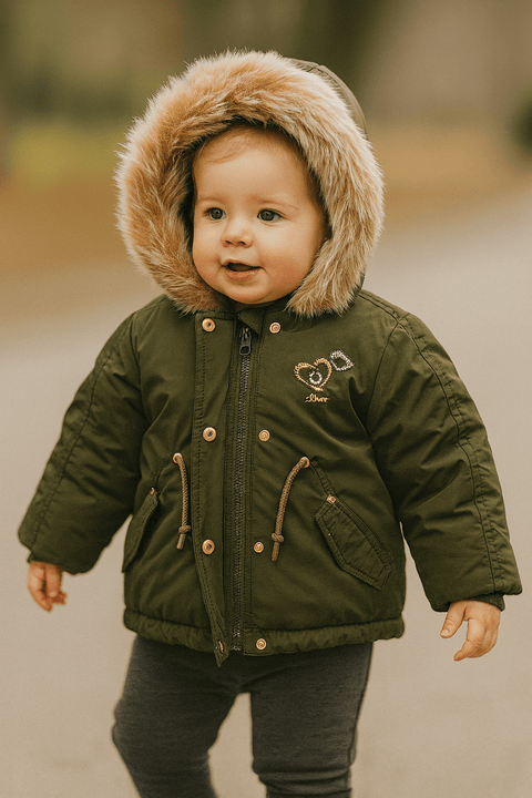 S.Oliver Baby Girl Dark Green Jacket | S.Oliver In Lebanon