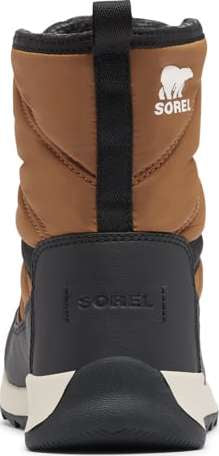 Sorel Women's Black & Brown Whitney Short Lace Elk Boots | Sorel In Lebanon