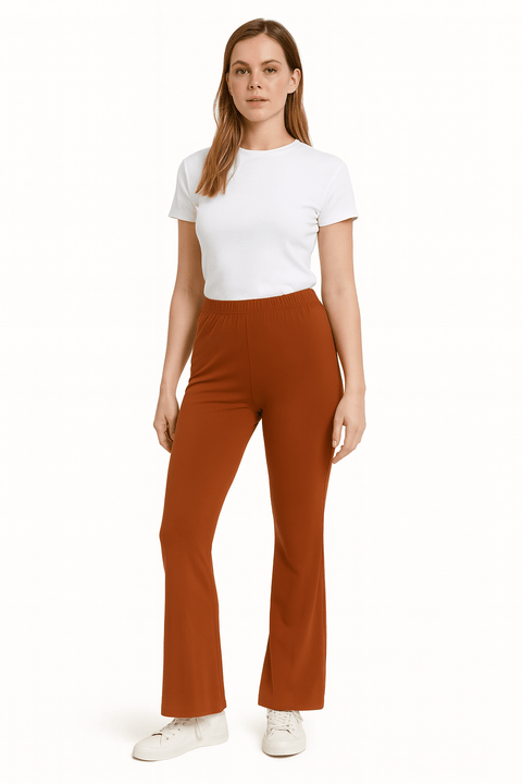 Forever 21 Women's Brick Wide Leg Pant | Forever 21 In Lebanon