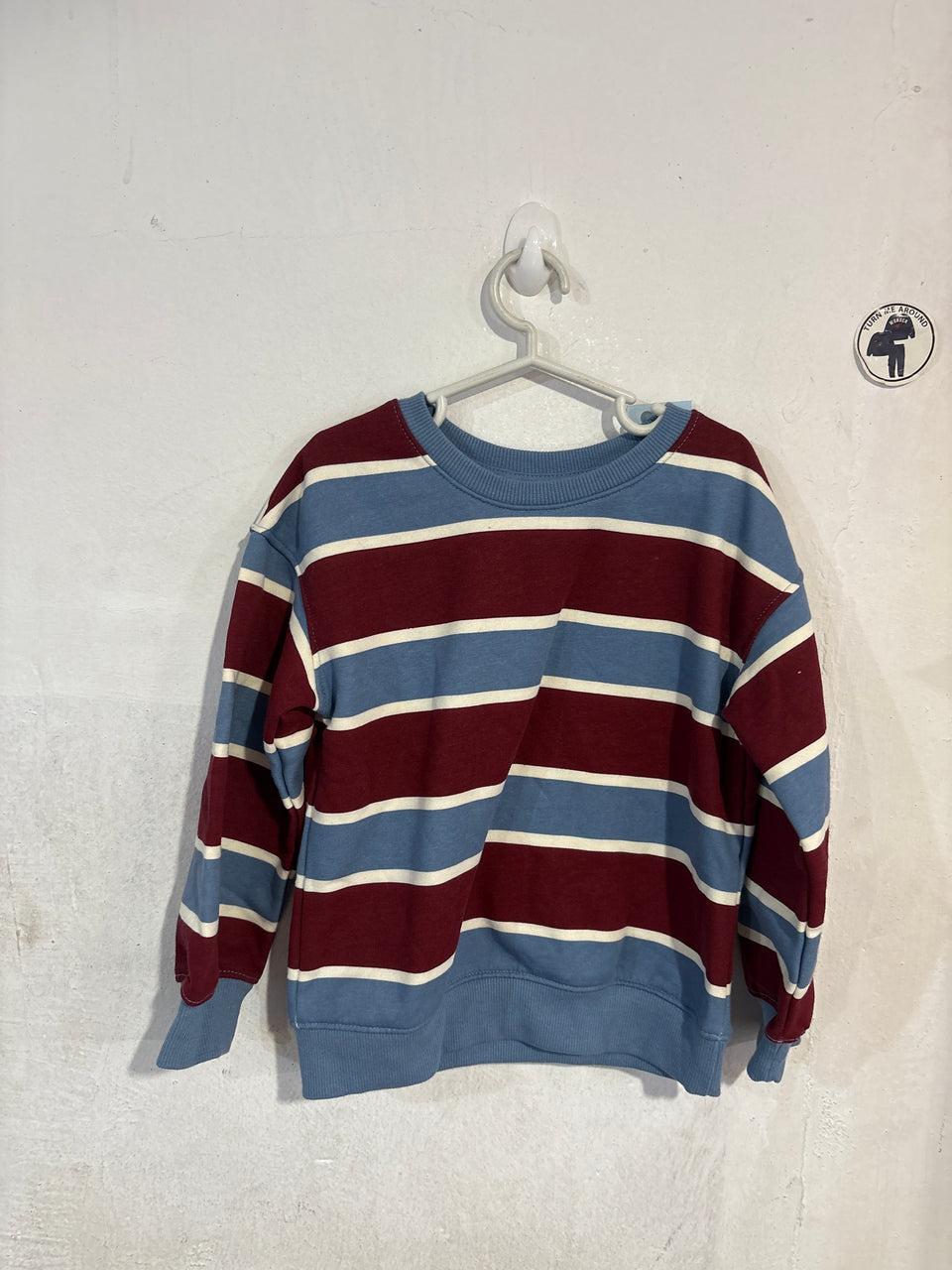 Cat & Jack Boy's Blue/Red Fleece Crew Sweatshirt |Cat & Jack in Lebanon